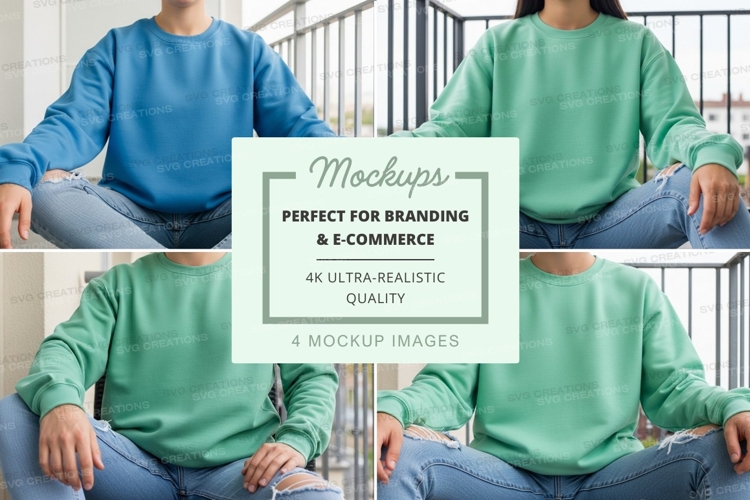 Sweatsuit Mockup Image 23