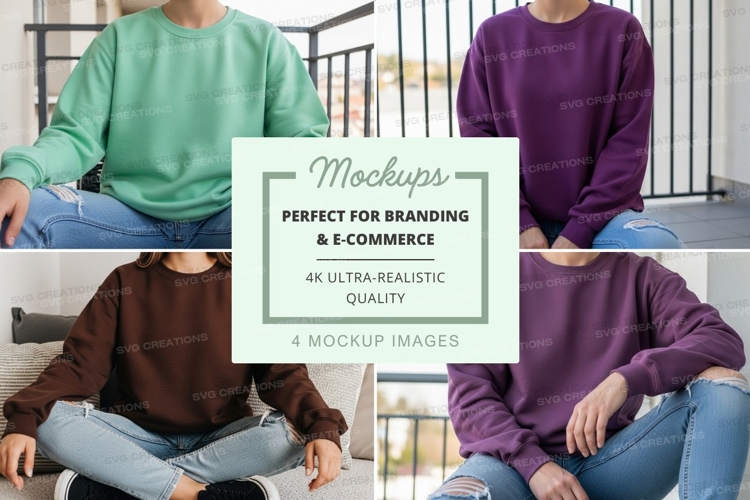 Sweatsuit Mockup Image 22