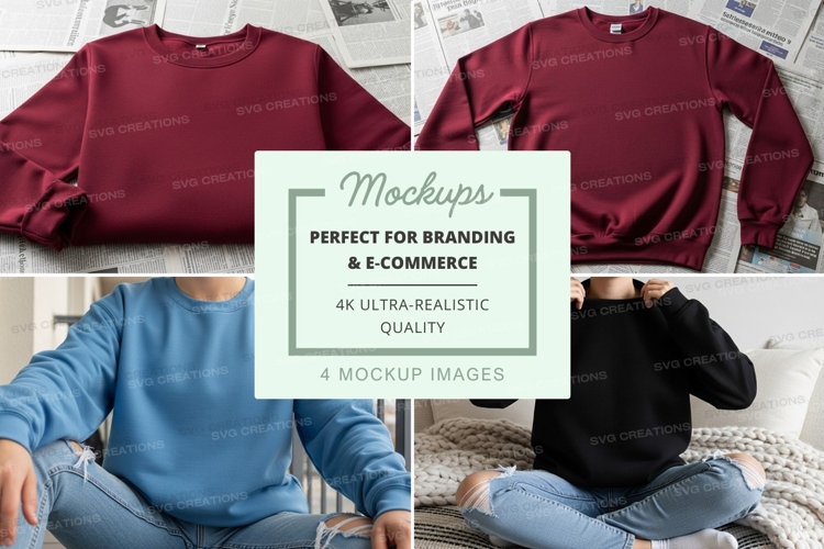 Sweatsuit Mockup Image 16