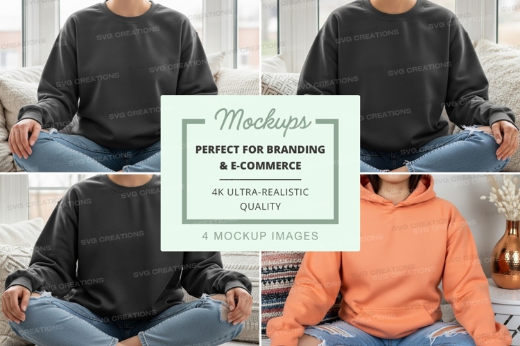 Sweatsuit Mockup Image 21