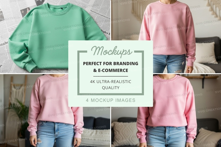 Sweatsuit Mockup Image 21