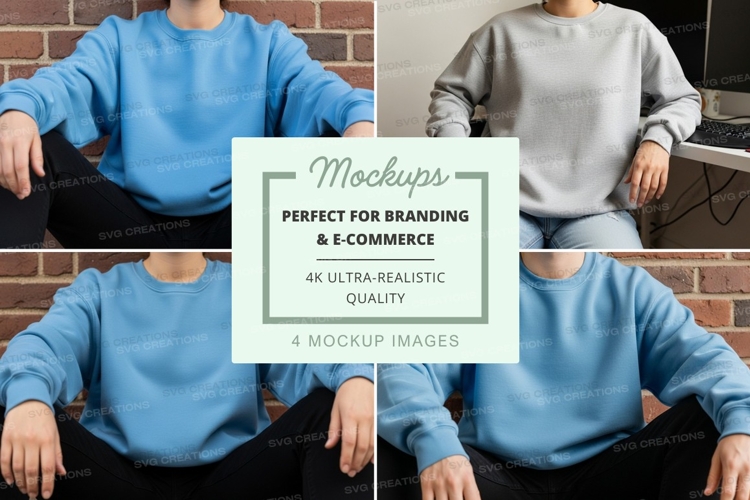 Sweatsuit Mockup Image 19