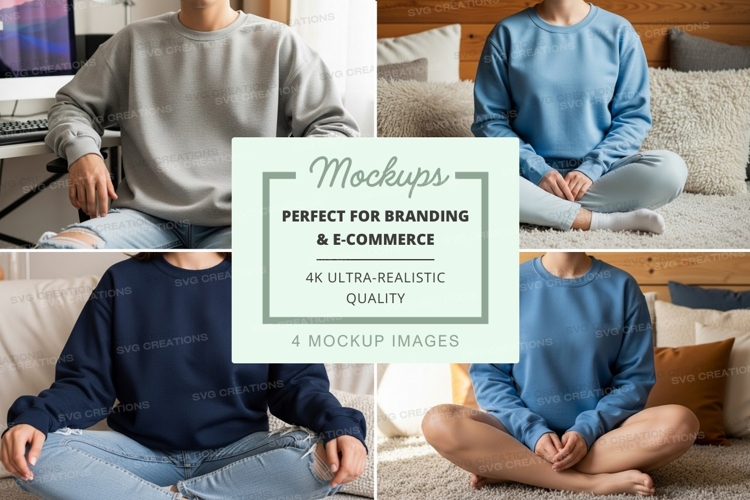 Sweatsuit Mockup Image 14