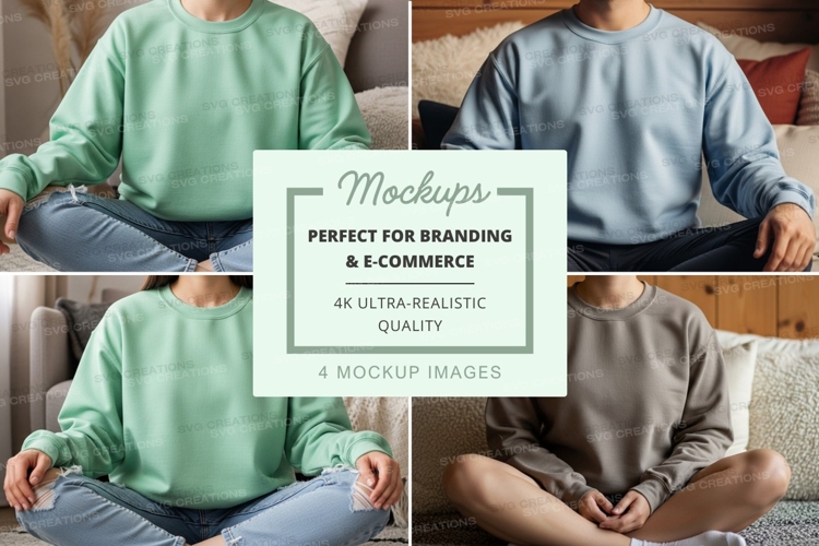 Sweatsuit Mockup Image 13