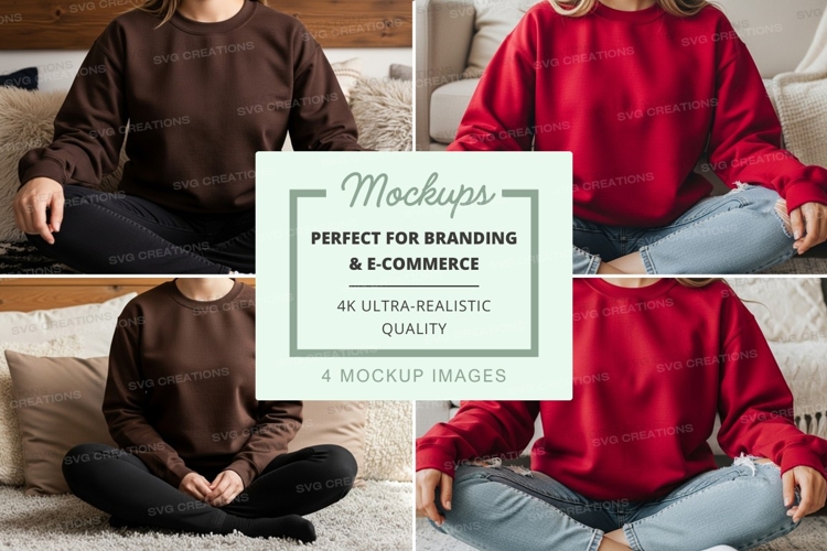 Sweatsuit Mockup Image 11