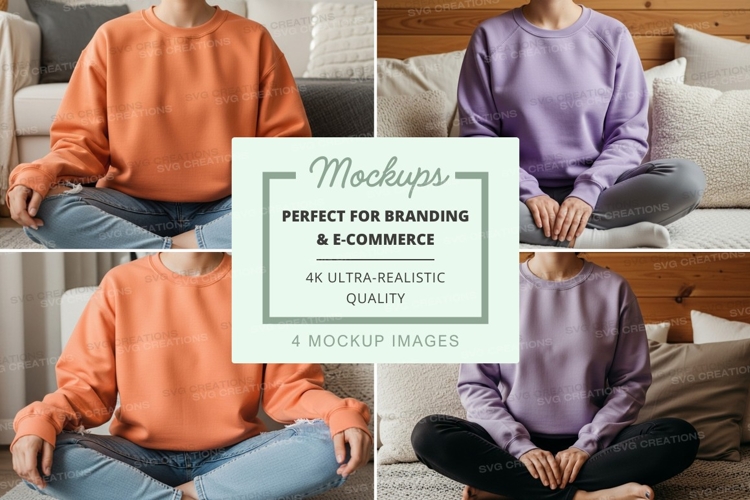 Sweatsuit Mockup Image 9