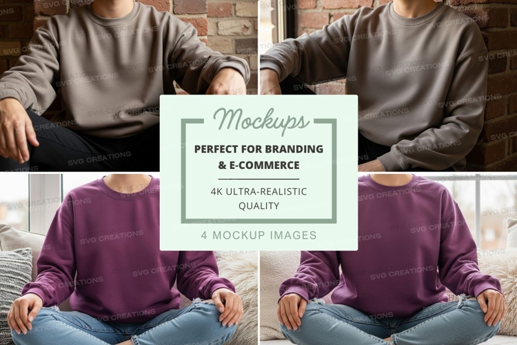 Sweatsuit Mockup Image 22