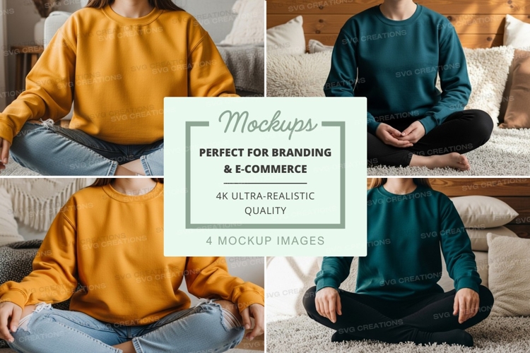 Sweatsuit Mockup Image 18