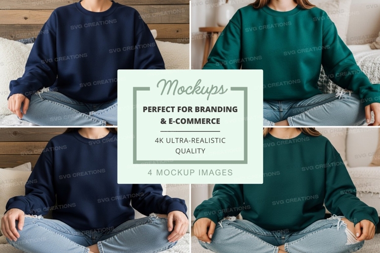 Sweatsuit Mockup Image 17