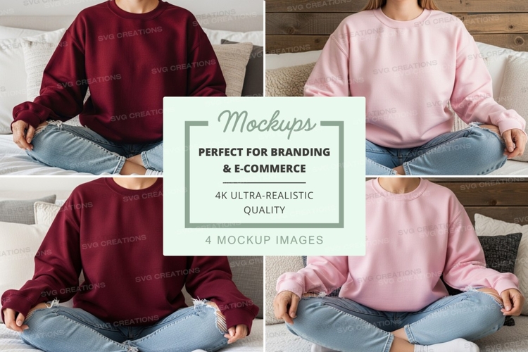 Sweatsuit Mockup Image 23