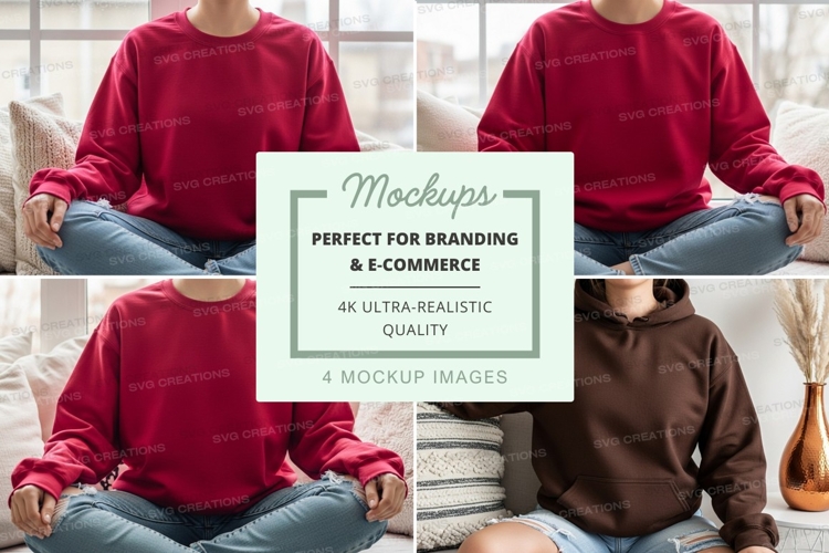 Sweatsuit Mockup Image 18