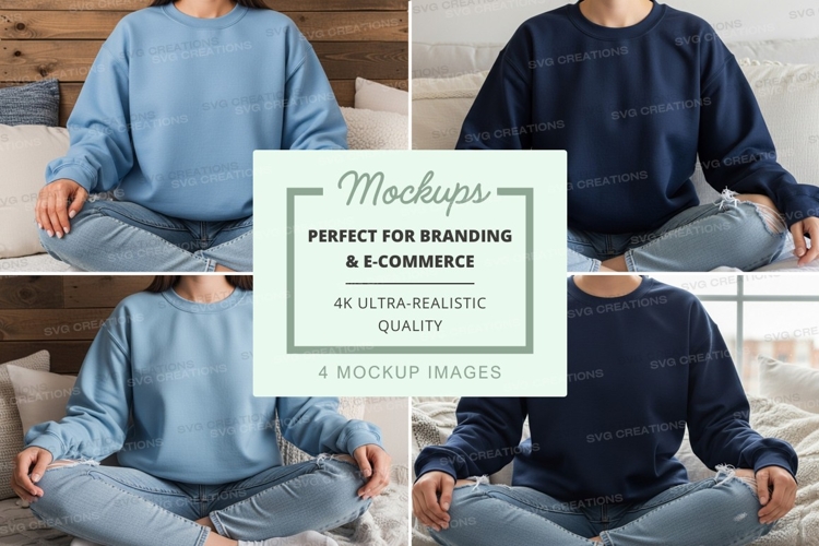 Sweatsuit Mockup Image 17