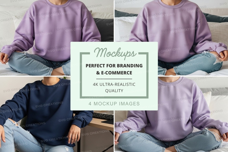 Sweatsuit Mockup Image 23