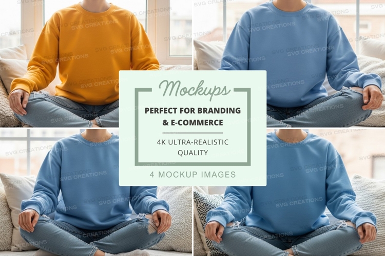 Sweatsuit Mockup Image 19