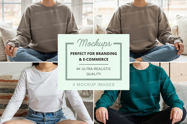 Sweatsuit Mockup Image 17