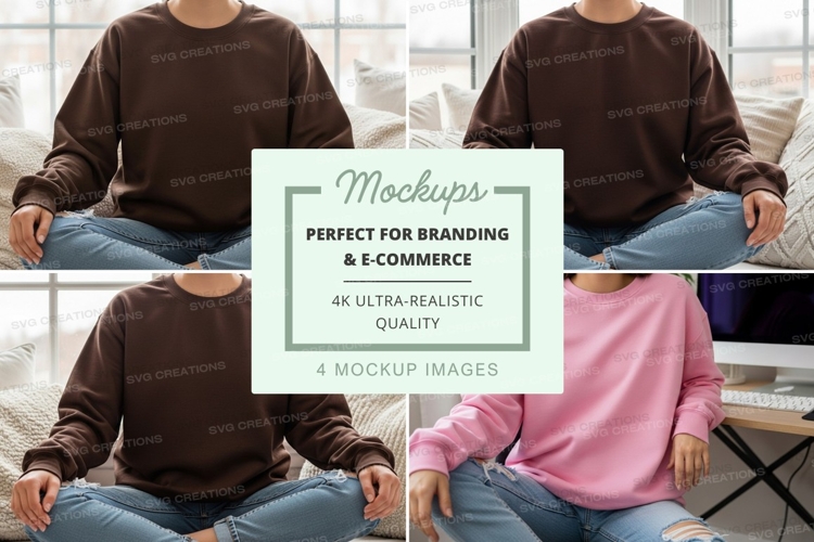 Sweatsuit Mockup Image 15