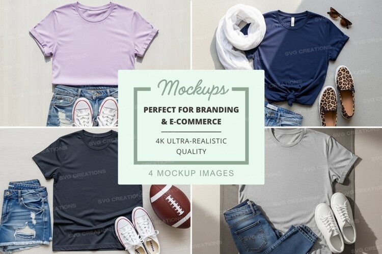 Casual sportswear outfits mockup example image 1