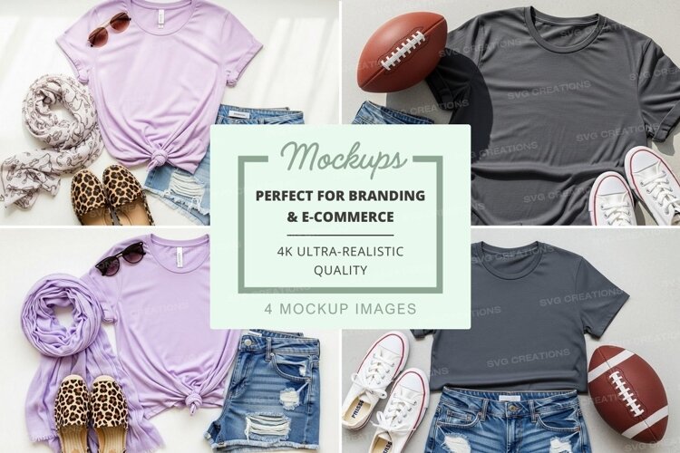 Casual summer outfits mockup example image 1