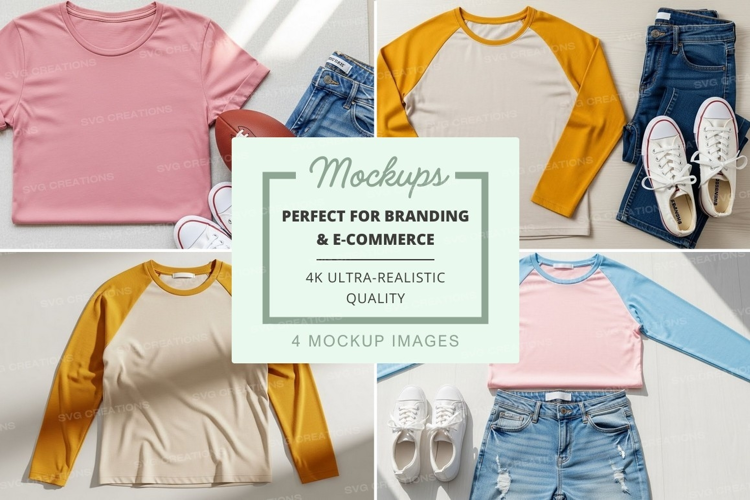 Casual sportswear mockup