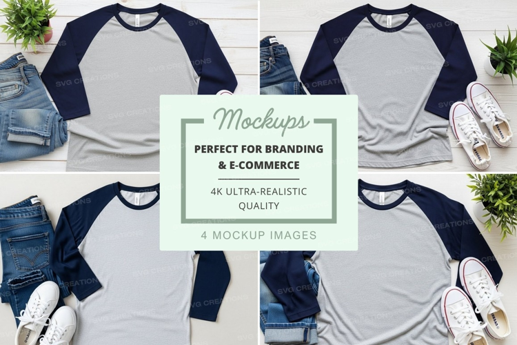 Casual outfit mockup