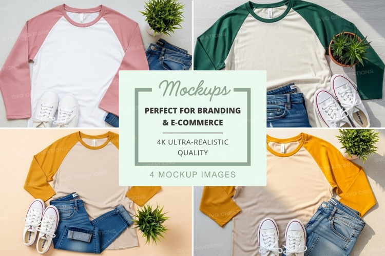 Mockup: casual outfit collection