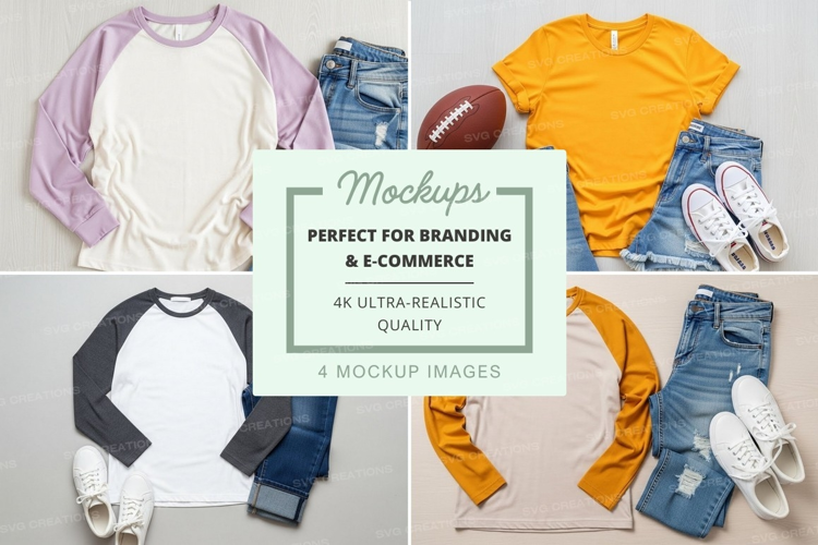 Casual sportswear mockup