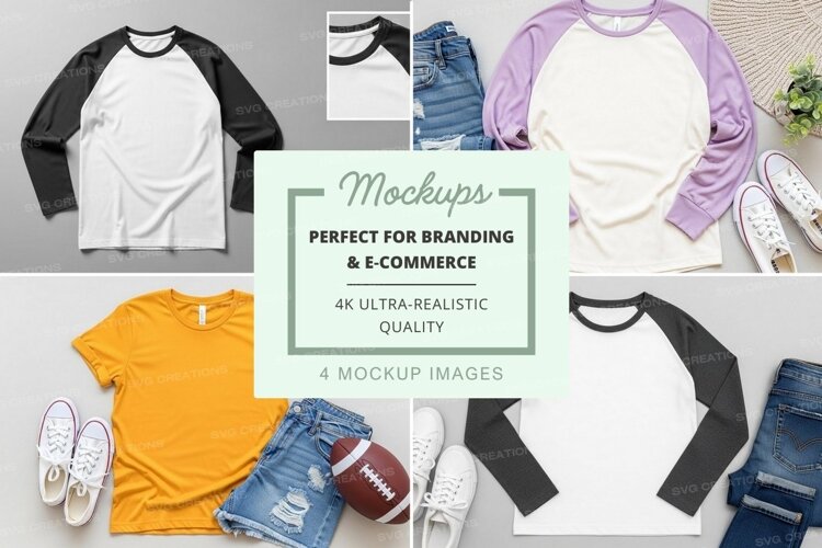 Casual baseball tee mockup example image 1