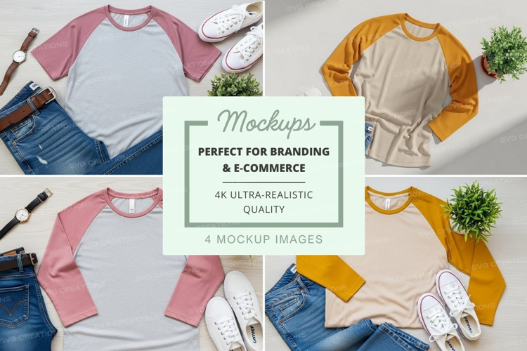 Mockup: casual wear collection