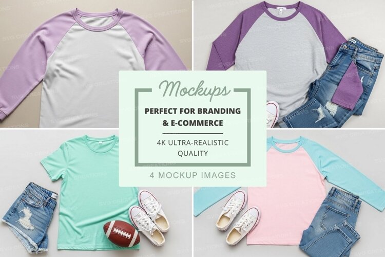 Mockup: casual baseball tee outfits example image 1