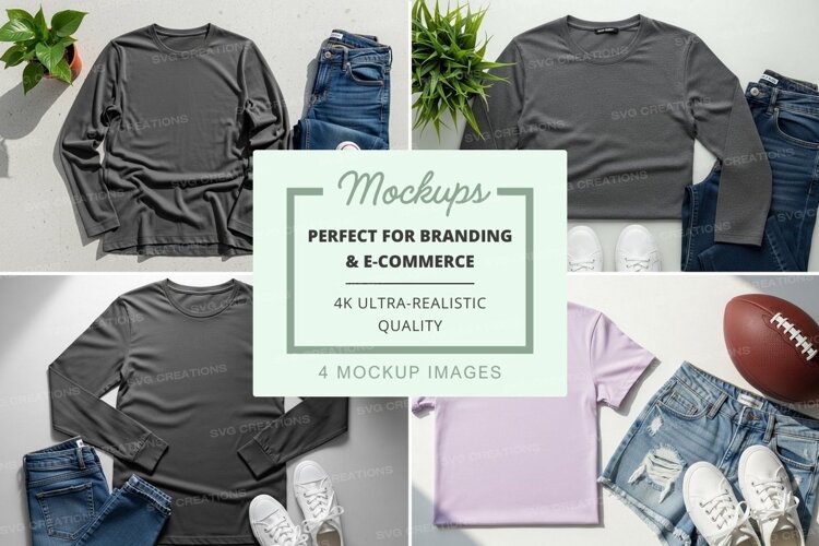 Casual outfit mockup example image 1