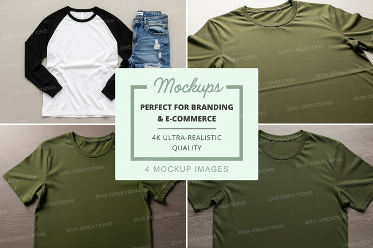 Casual men's outfit mockup