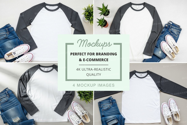 Casual outfit mockup