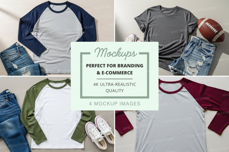 Casual sportswear mockup
