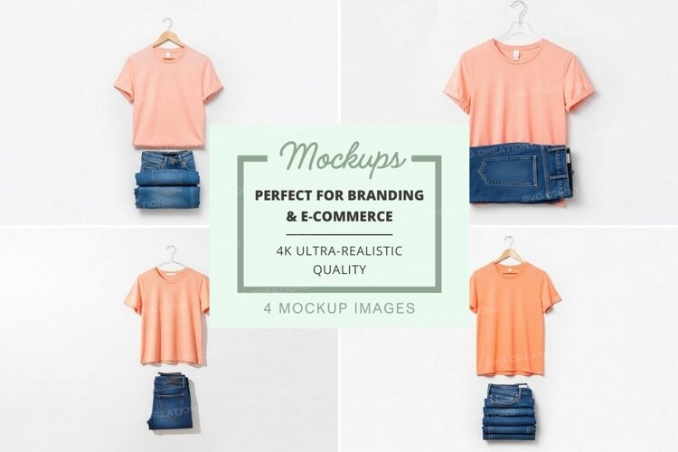 Casual outfit mockup example image 1