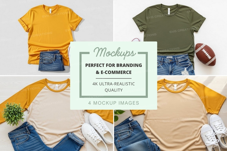 Casual summer fashion mockup