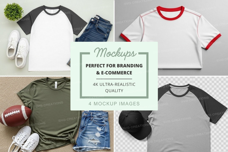 Casual sportswear mockup