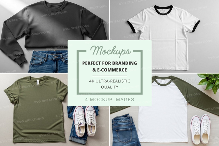Mockup: casual outfit collection