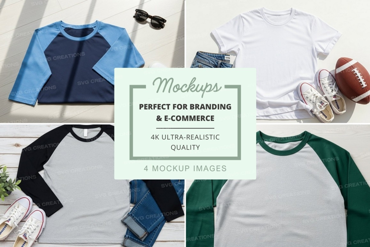 Casual sportswear mockup