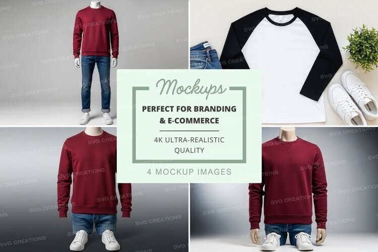 Casual men's outfit mockup example image 1