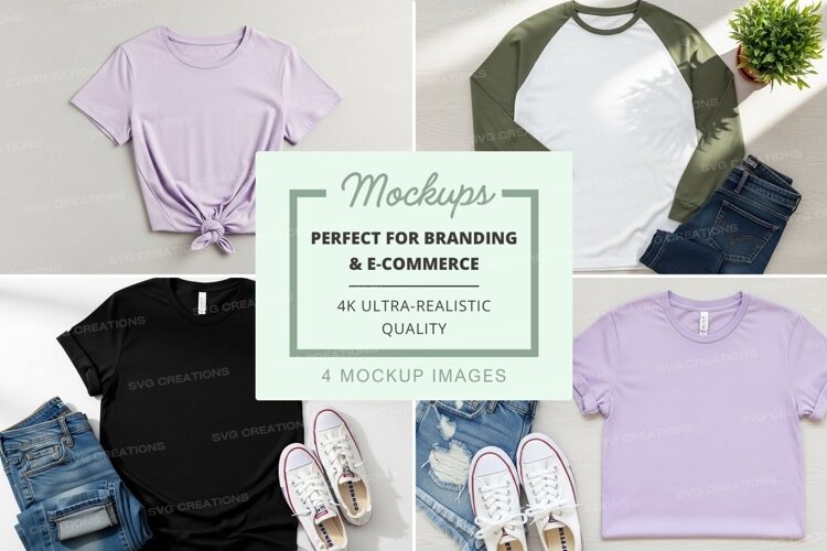 Casual summer outfits mockup example image 1