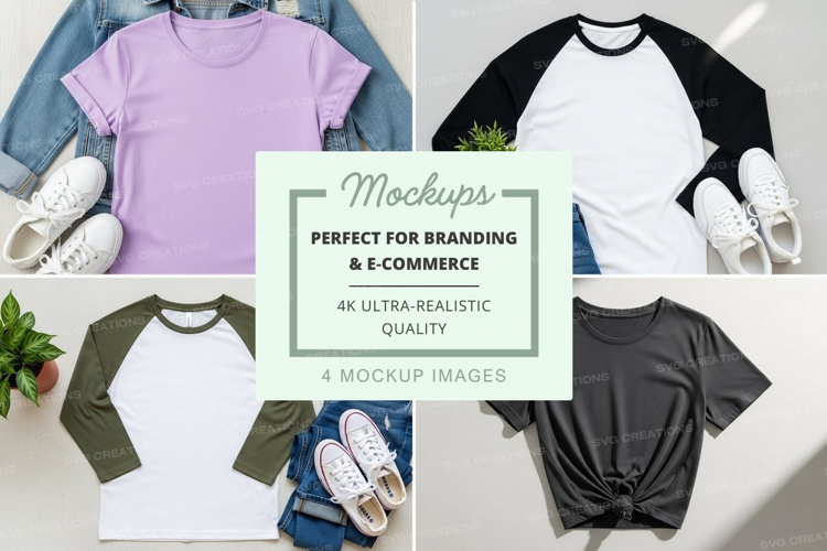 Casual summer fashion mockup