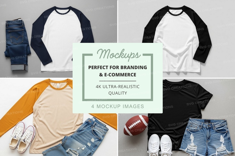Mockup: casual sportswear outfits