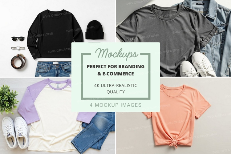 Casual fashion mockup