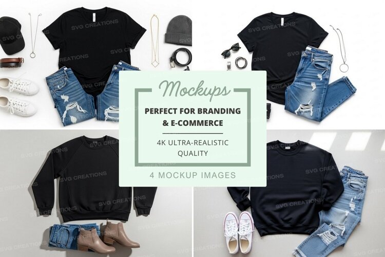 Casual outfit mockup example image 1