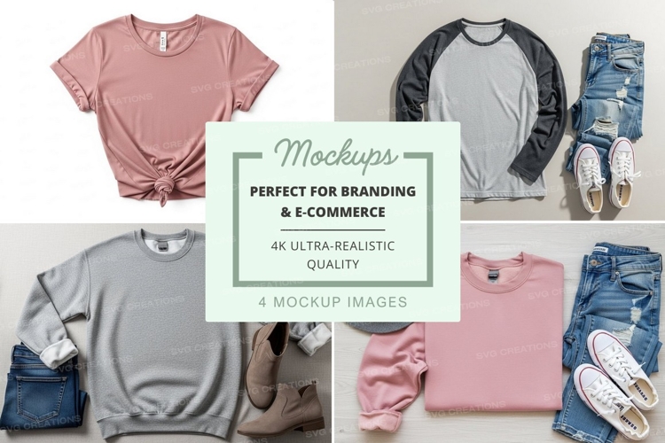 Casual fashion mockup