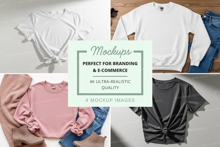 Casual top collection mockup example image 1