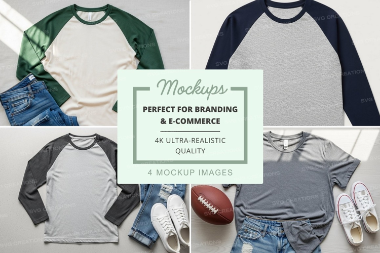 Casual sportswear mockup