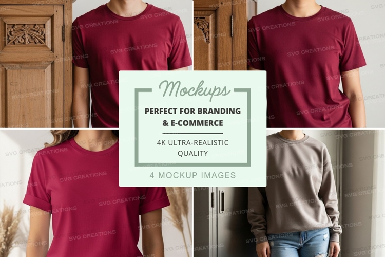 T-shirt mockup collection