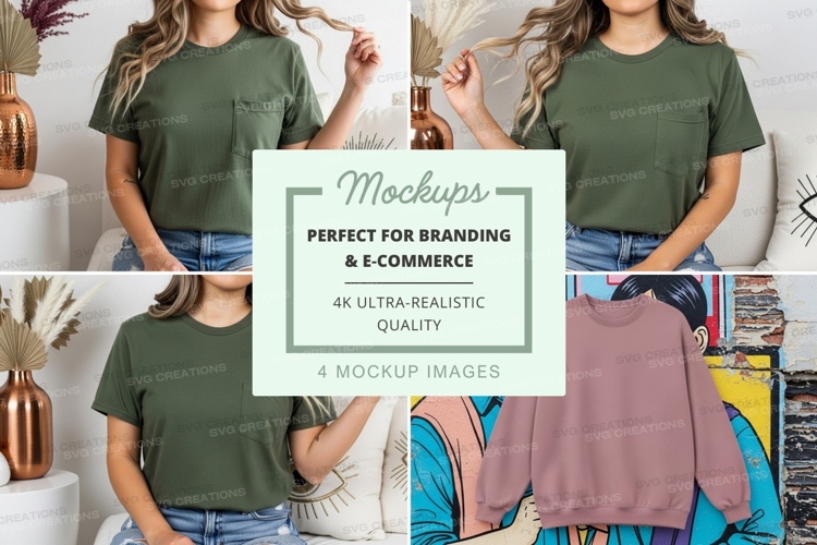 Sweatsuit Mockup Image 9