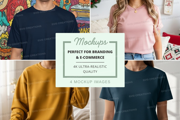 T-shirt mockup collection